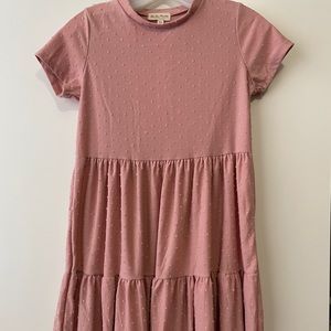 See You Monday Pink Babydoll Dress